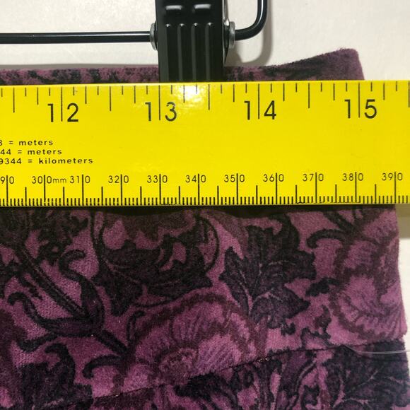 Anthropologie x Paige Lou Lou Velvet High-Rise Flare Pants Size 30"x34" - Picture 7 of 12